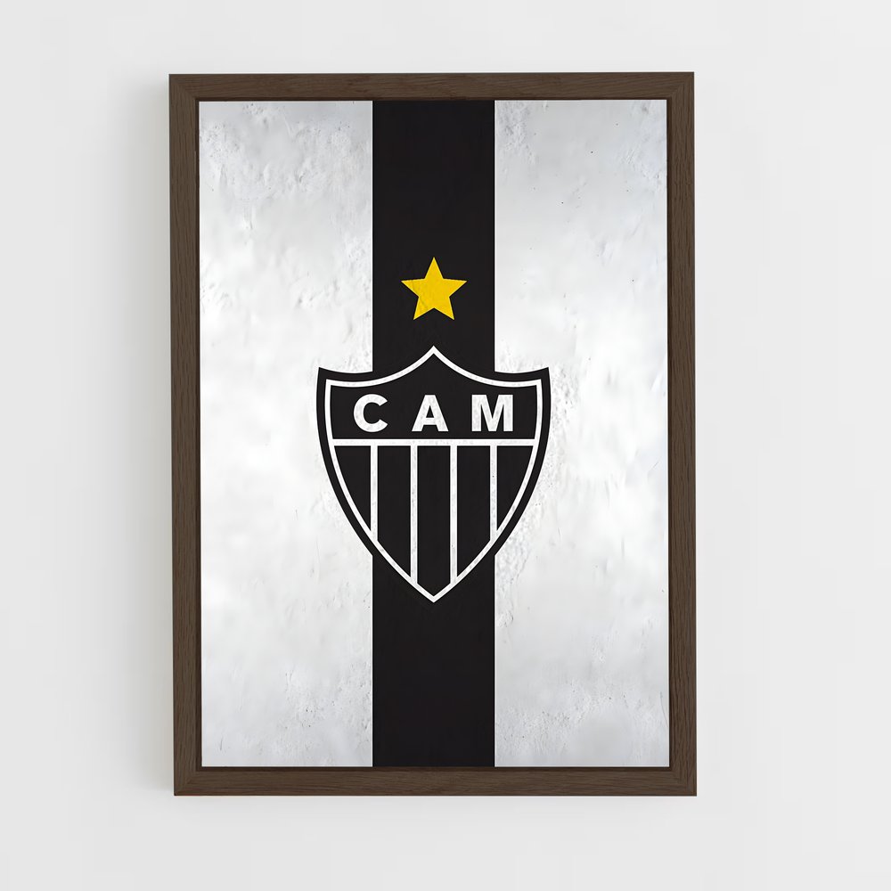ap-clube atletico mineiro-7 cadre Bois foncé