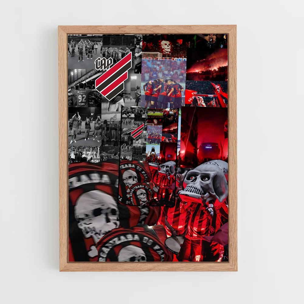 ap-clube atletico paranaense-1 cadre Bois clair