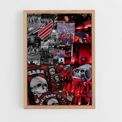 ap-clube atletico paranaense-1 cadre Bois clair