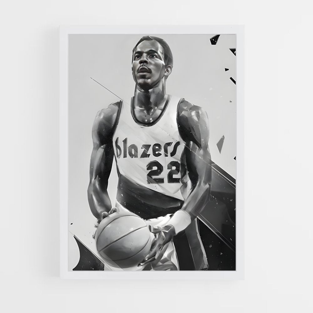 ap-clyde drexler-3 cadre Blanc
