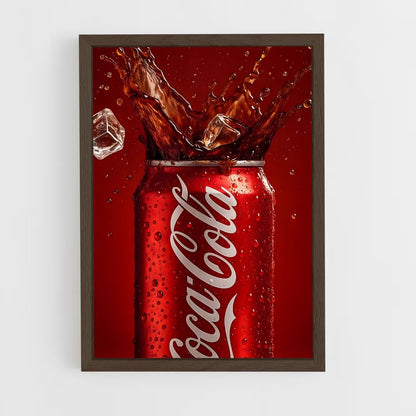 ap-coca cola-9 cadre Bois foncé