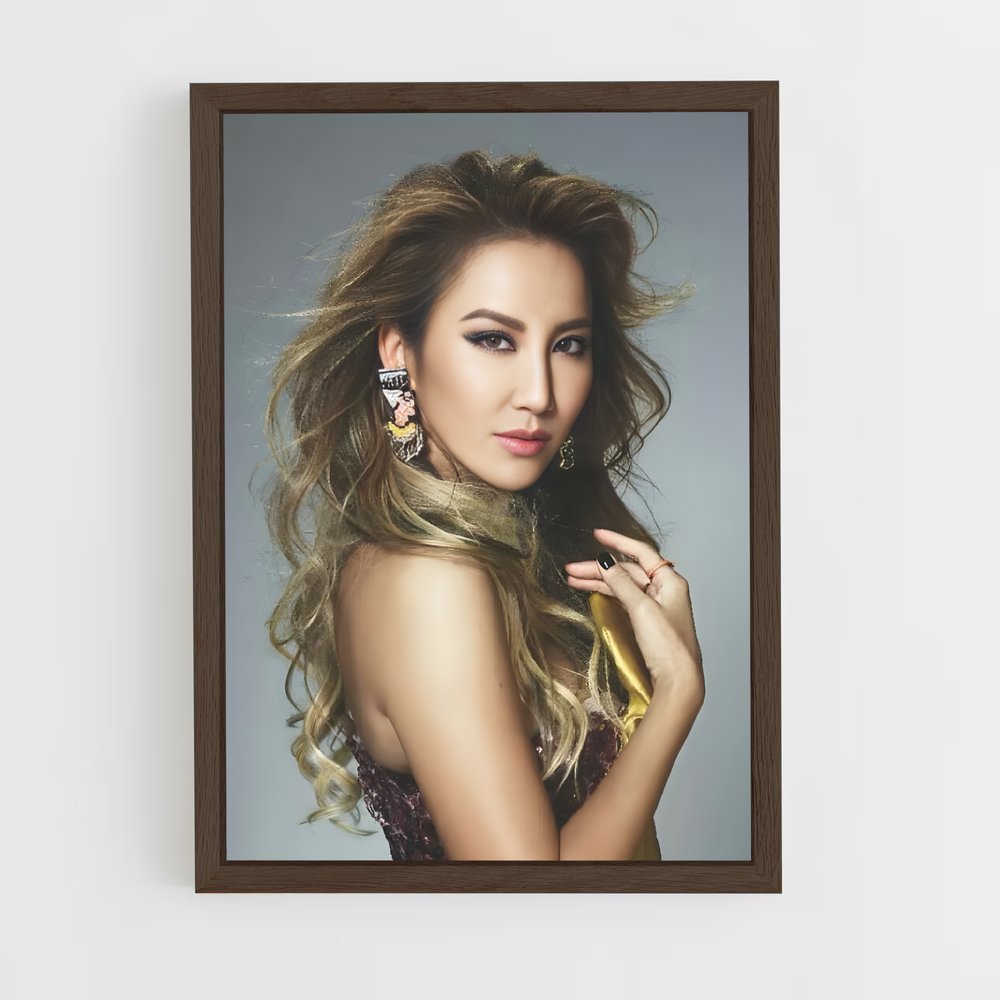 ap-coco lee-2 cadre Bois foncé