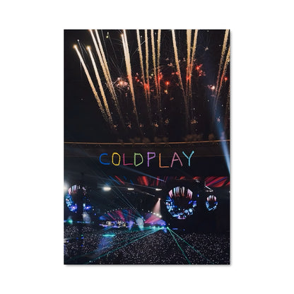 Poster Coldplay Live at O2