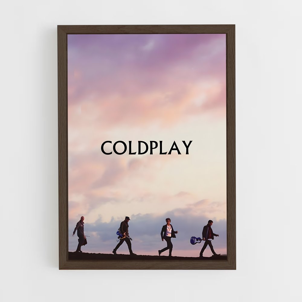 ap-coldplay-4 cadre Bois foncé