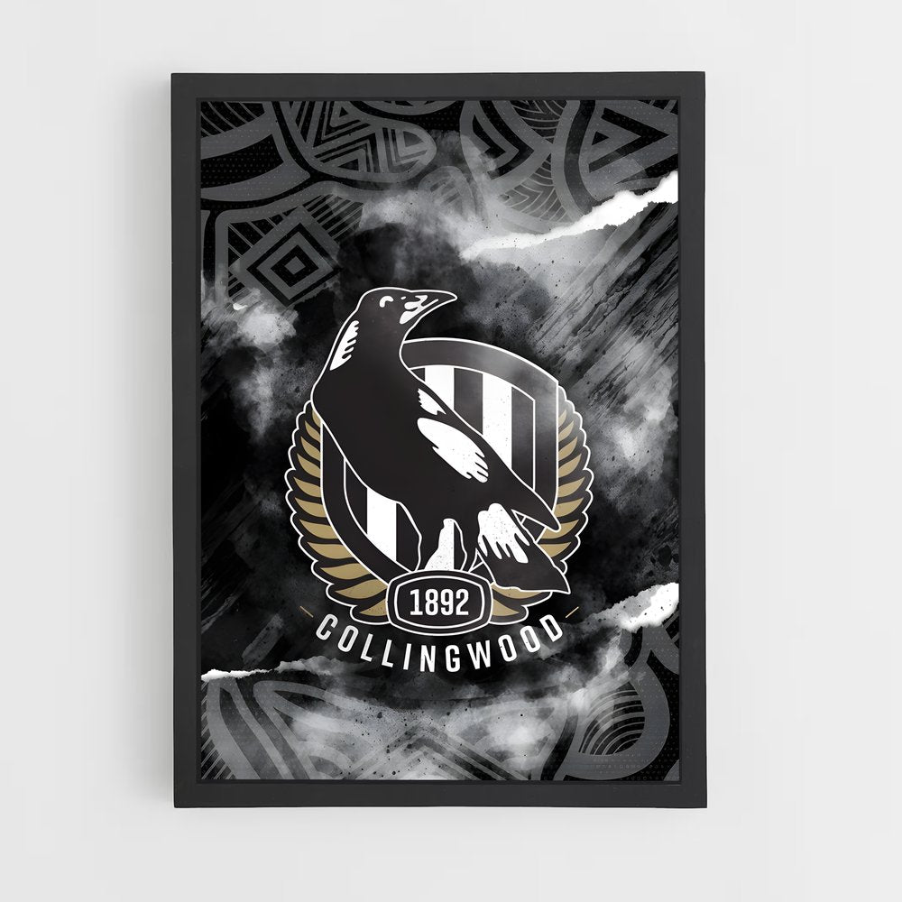 ap-collingwood magpies-8 cadre Noir