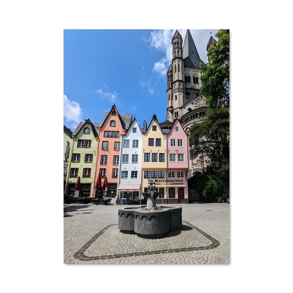 Poster Fontaine de Cologne