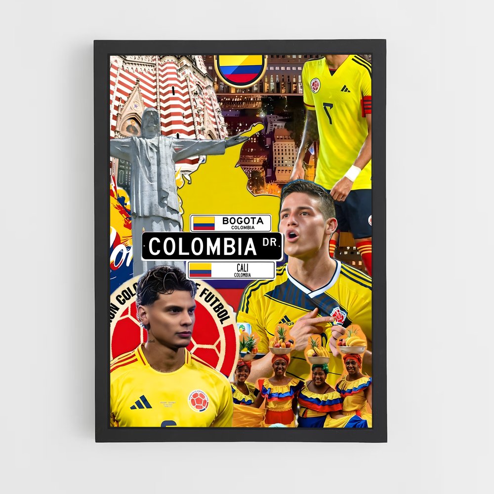 ap-colombia national football team-4 cadre Noir