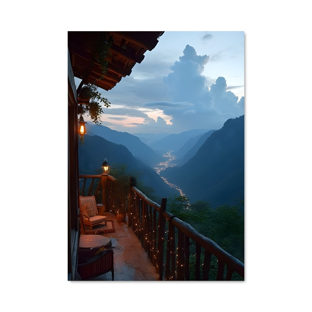 Poster Balcon Serenity