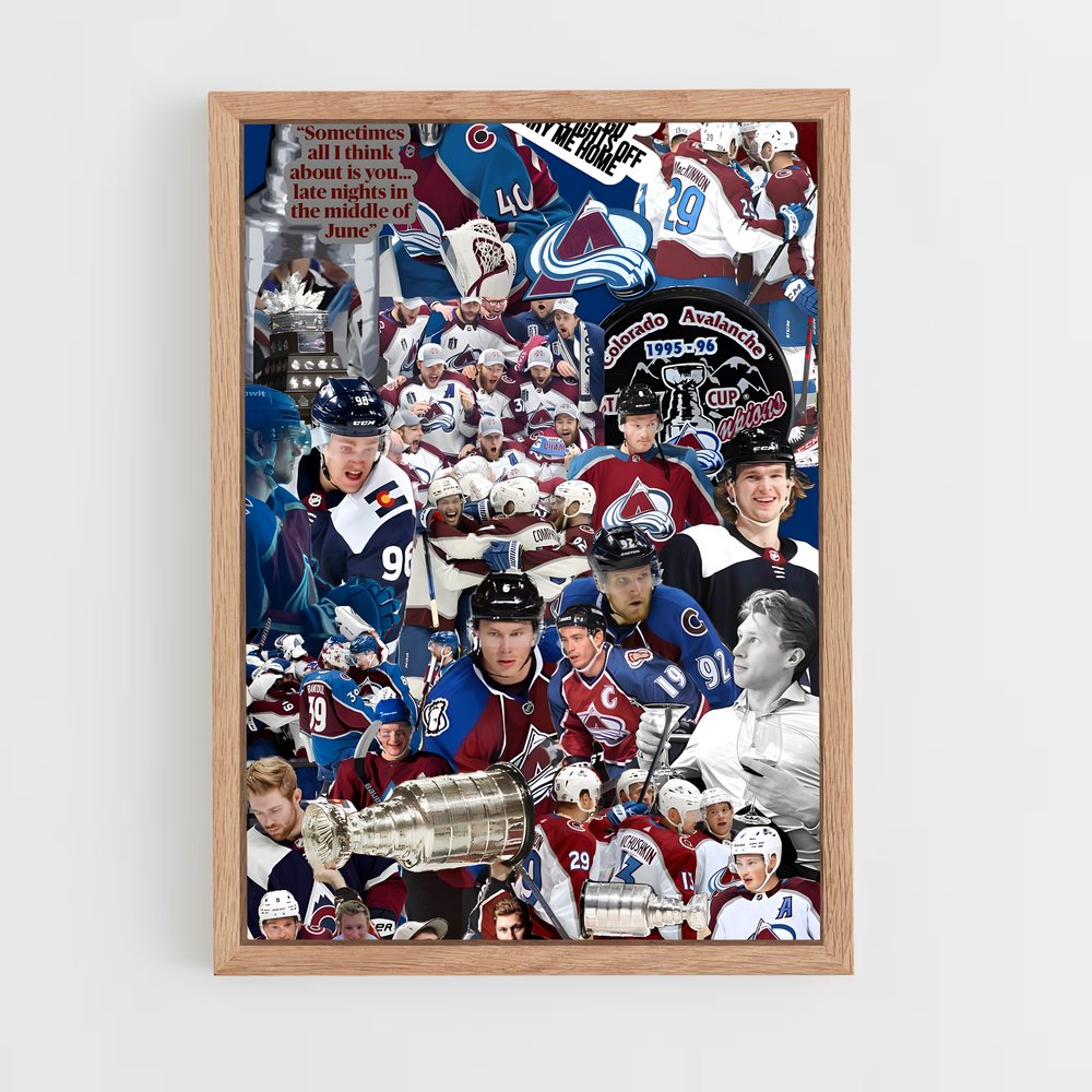 ap-colorado avalanche-15 cadre Bois clair