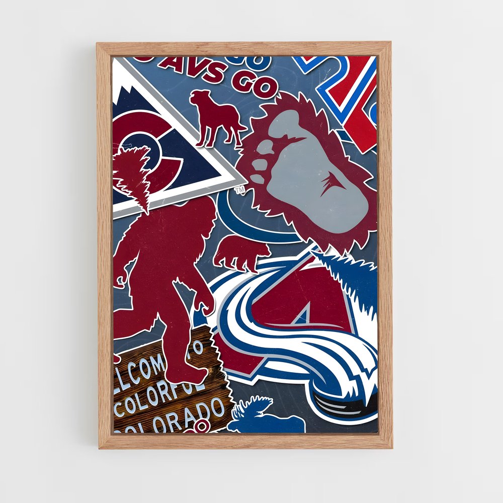 ap-colorado avalanche-5 cadre Bois clair