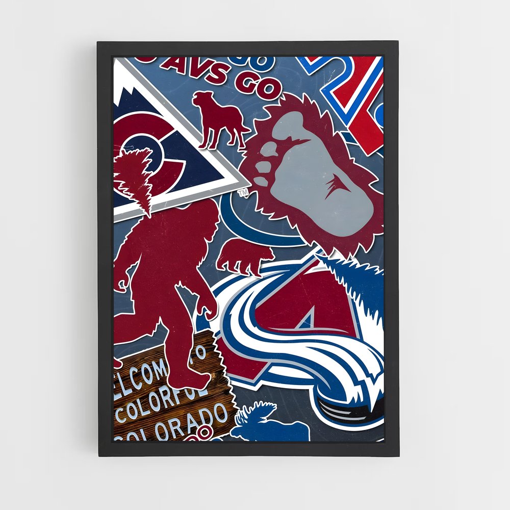 ap-colorado avalanche-5 cadre Noir