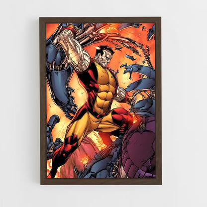 ap-colossus x-men-4 cadre Bois foncé
