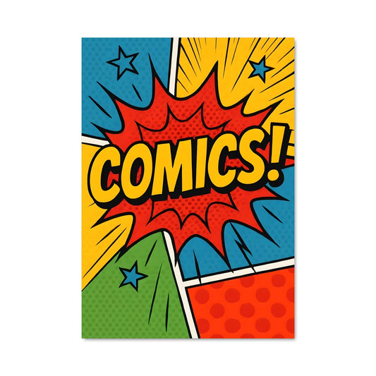 Poster Super Héros en Action