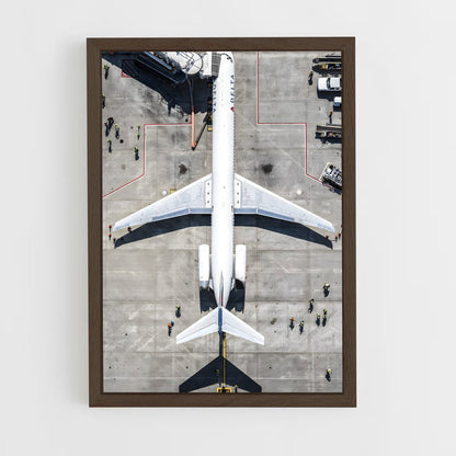 ap-commercial planes-9 cadre Bois foncé