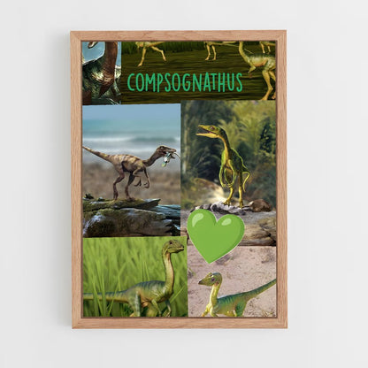 ap-compsognathus-2 cadre Bois clair