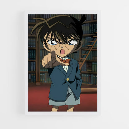 ap-conan edogawa-3 cadre Blanc