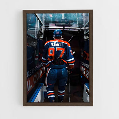 ap-connor mcdavid-4 cadre Bois foncé