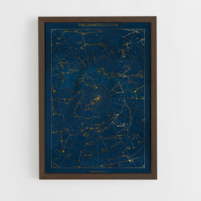ap-constellations-10 cadre Bois foncé