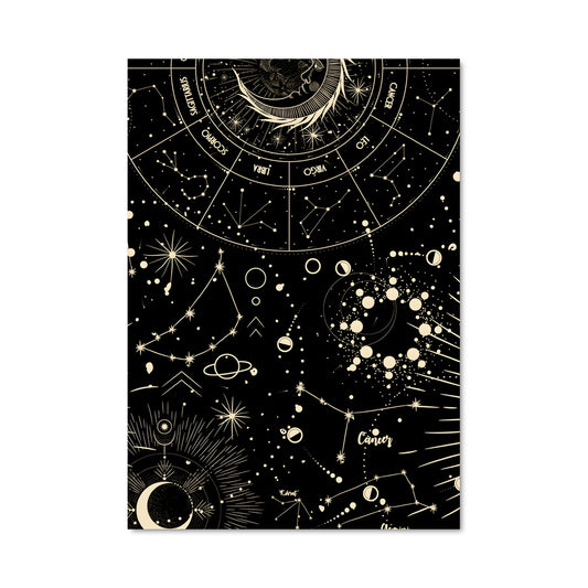 Poster Cosmos Noir