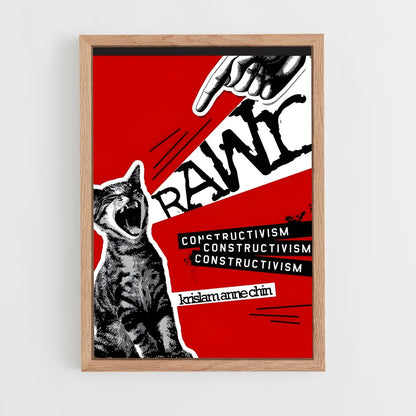 ap-constructivism-5 cadre Bois clair
