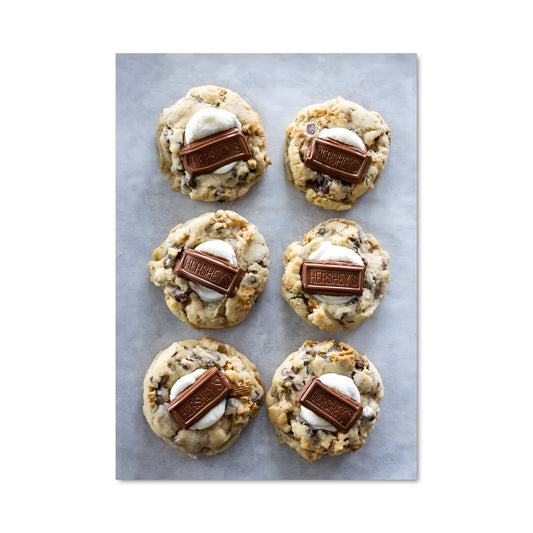 Poster Cookies au Chocolat