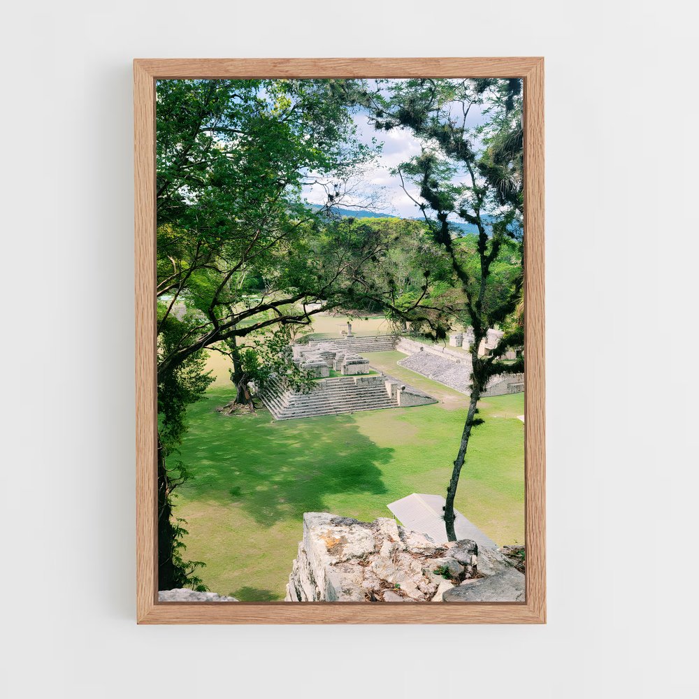 ap-copan ruinas-3 cadre Bois clair