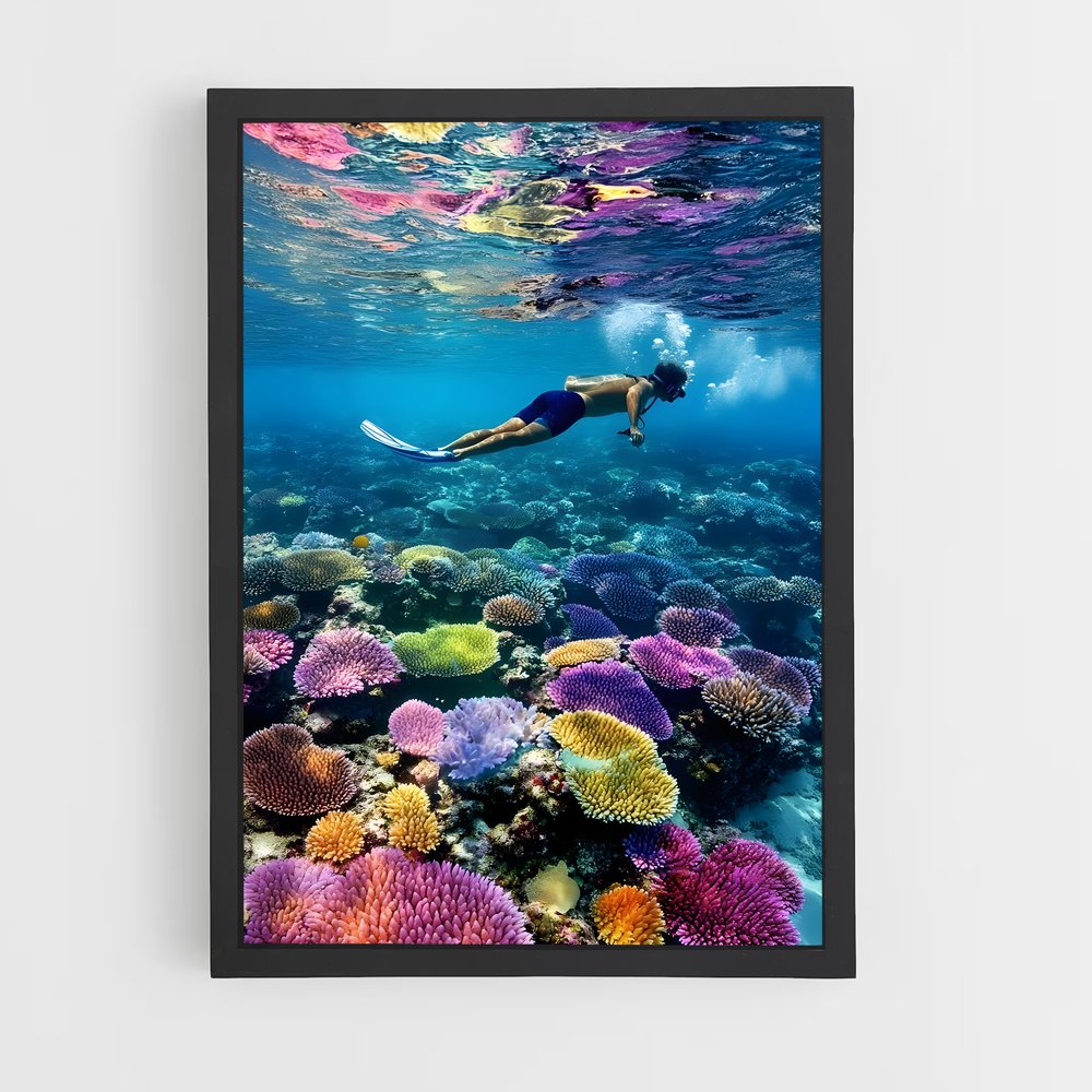 ap-coral reef-5 cadre Noir