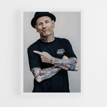 ap-corey taylor-4 cadre Blanc
