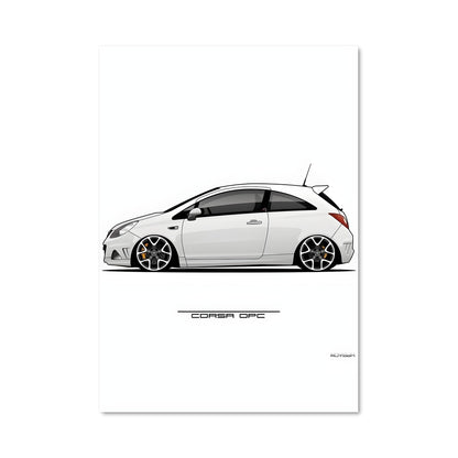 Poster Corsa Dynamique