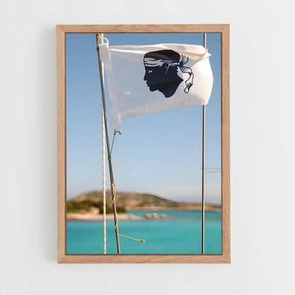 ap-corsica flag-1 cadre Bois clair