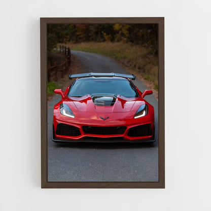 ap-corvette c7 zr1-1 cadre Bois foncé