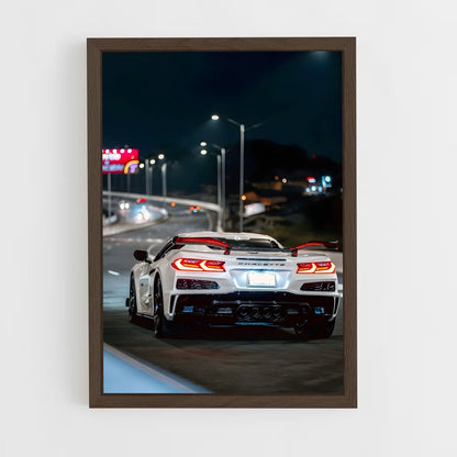 ap-corvette c8 stingray-6 cadre Bois foncé
