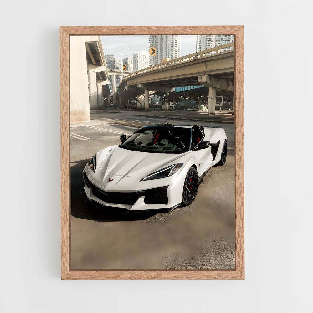 ap-corvette c8 z06-2 cadre Bois clair