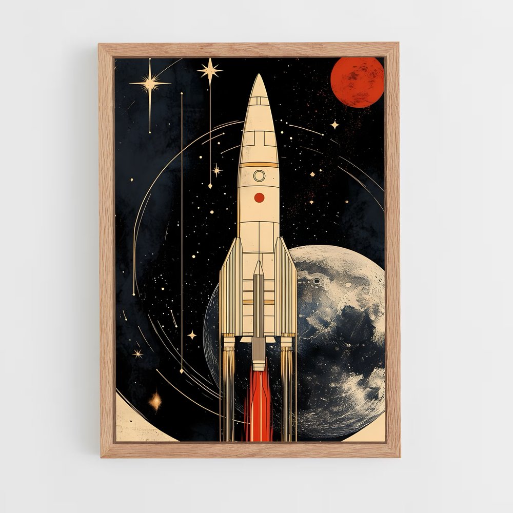 ap-cosmonaut-1 cadre Bois clair