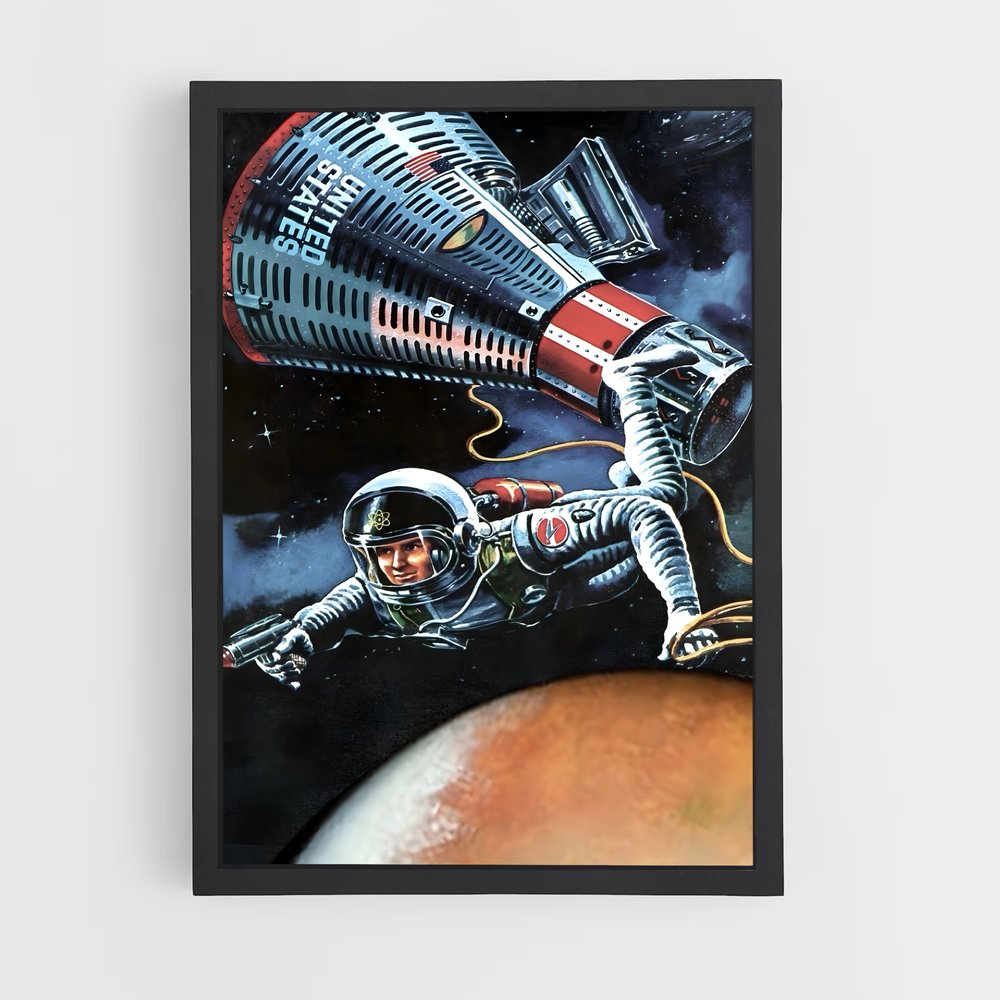 ap-cosmonaut-4 cadre Noir