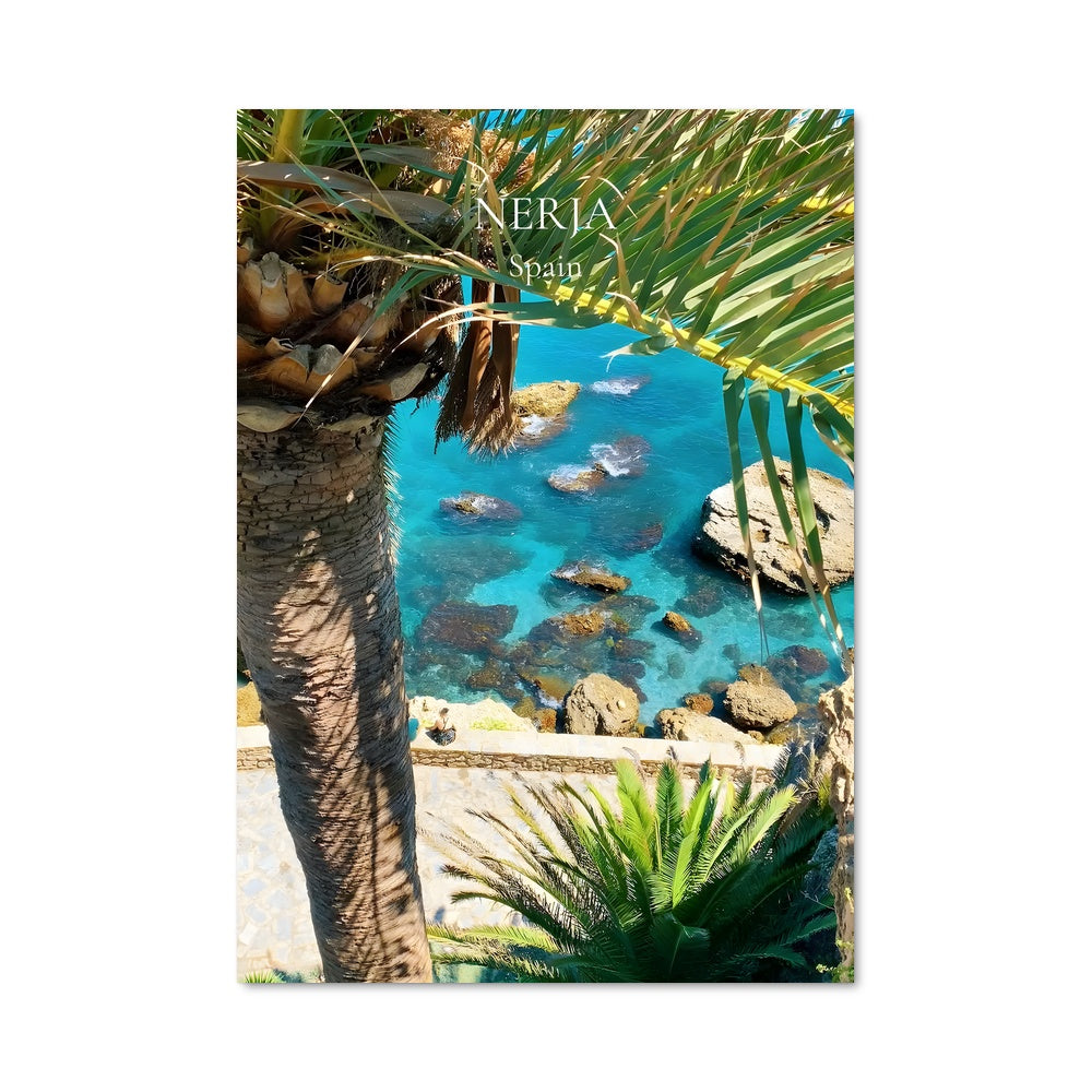 Poster Palmiers au Soleil