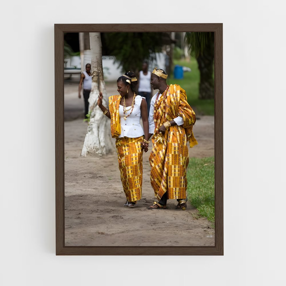 ap-cote divoire-11 cadre Bois foncé