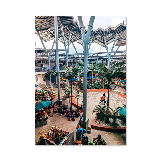 Poster Marché Vibrant