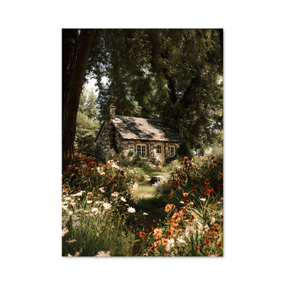 Poster Cottage Enchanté