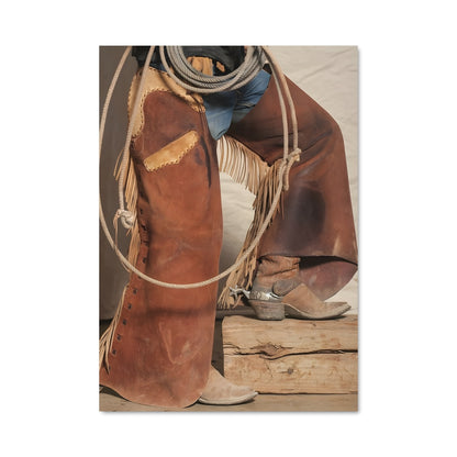 Poster Le Cowboy Chic