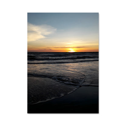 Poster Coucher de Soleil Marin