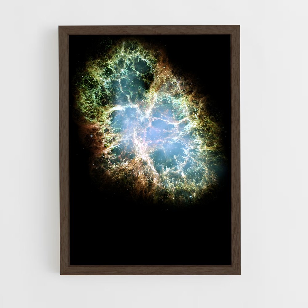 ap-crab nebula-1 cadre Bois foncé