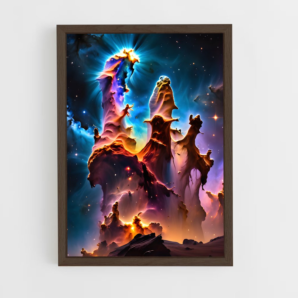ap-crab nebula-5 cadre Bois foncé