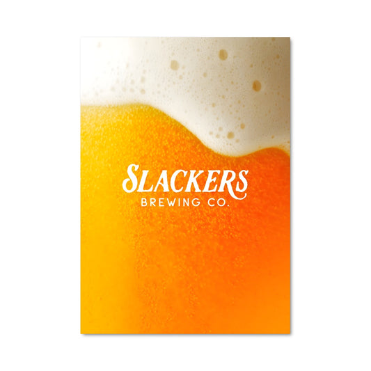 Poster Slackers Brewing