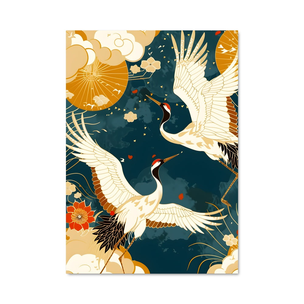 Poster Danse des Grues