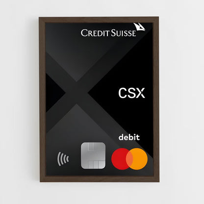 ap-credit suisse-1 cadre Bois foncé
