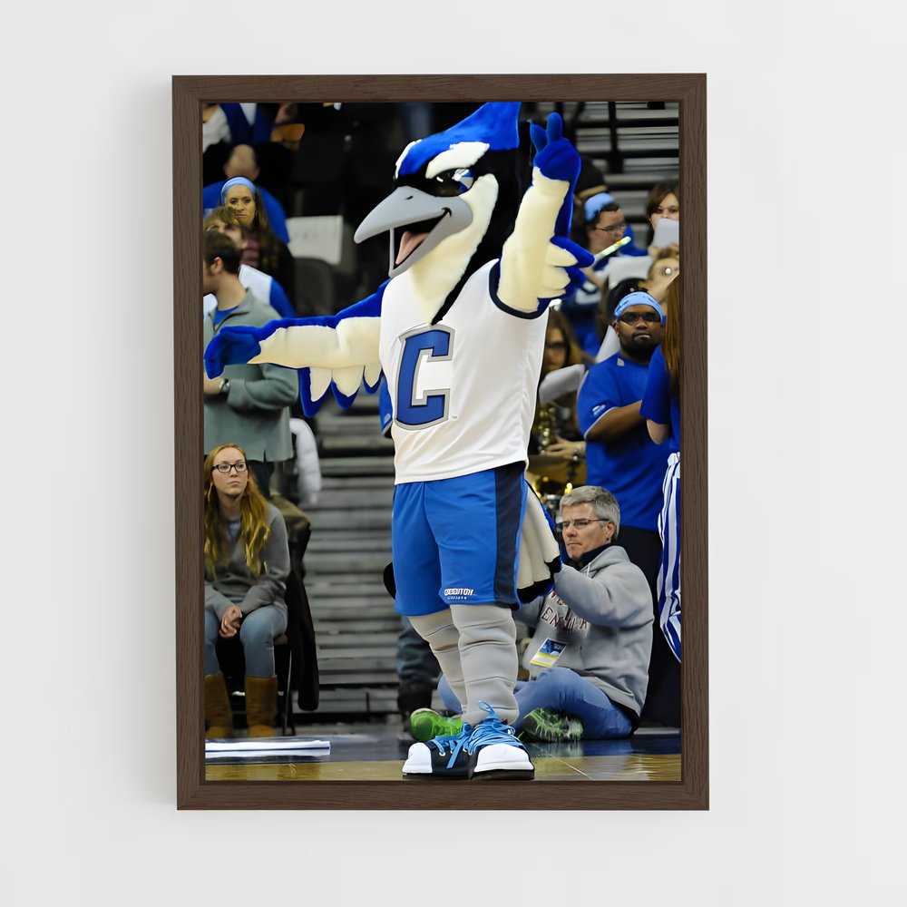 ap-creighton bluejays-2 cadre Bois foncé