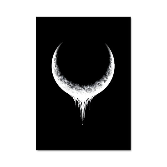 Poster Lune en Miroir
