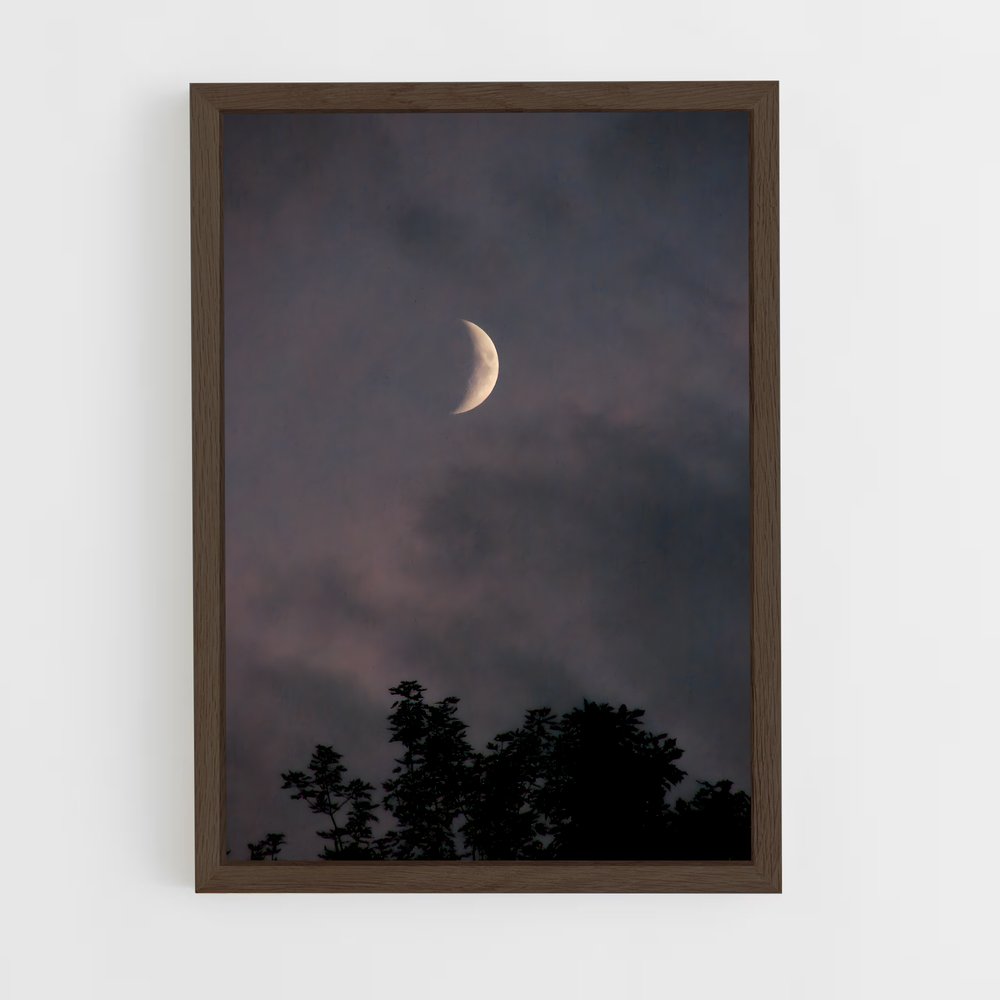 ap-crescent-4 cadre Bois foncé