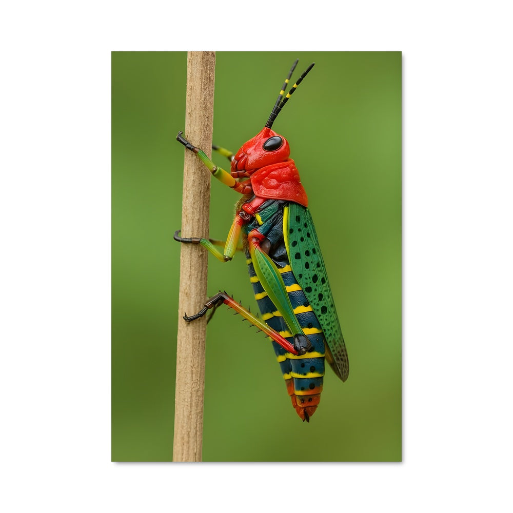 Poster Criquet Coloré